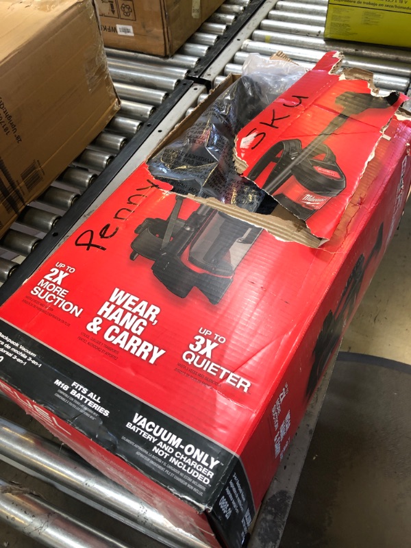 Photo 4 of Milwaukee M18 Fuel 3-in-1 Backpack Vacuum - All
