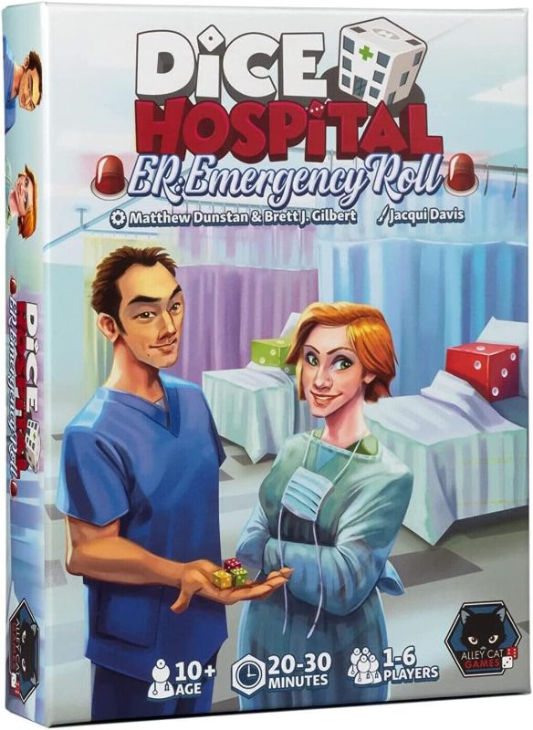 Photo 1 of Dice Hospital Emergency Roll by Alley Cat Games, Strategy Board Game