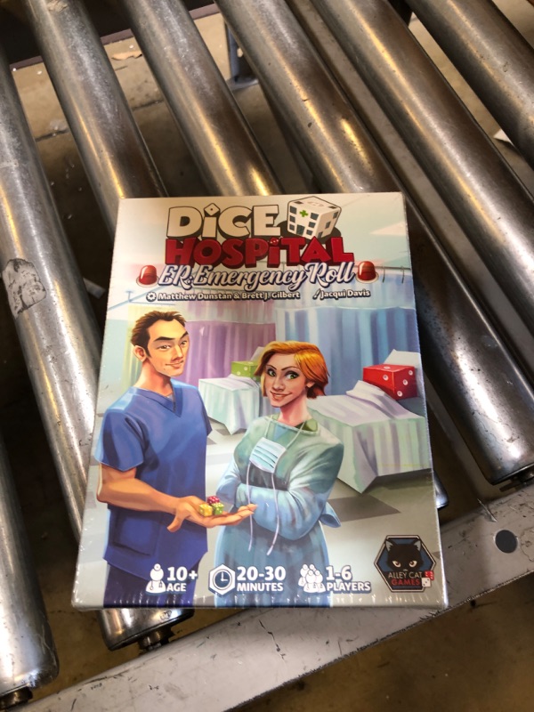 Photo 2 of Dice Hospital Emergency Roll by Alley Cat Games, Strategy Board Game