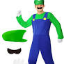 Photo 1 of Oskiner plumber costume size small adult green 