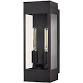Photo 1 of Cerdeco Exterior Wall Lantern Sconce with Clear Glass,Black Outdoor Wall Light 51413TZ
