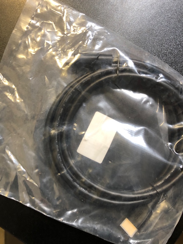 Photo 2 of 8K HDMI Cables 2.1, 480Gbps Ultra High Speed PVC Cord,(8K@60Hz 7680x4320, 4K@120Hz) HDCP 2.2&2.3, eARC,HDR10, Dynamic HDR, Laptop Monitor, Dolby Atmos,Compatible with Roku TV/HDTV/PS5/Blu-ray 5ft