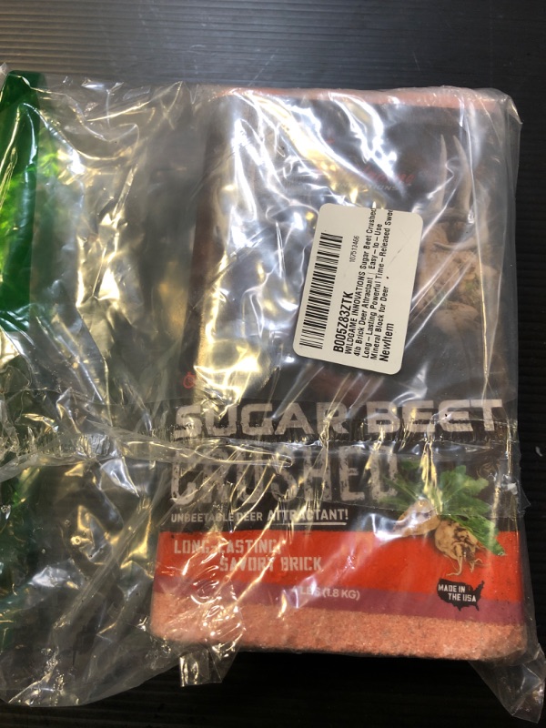 Photo 2 of Wildgame Innovations Sugar Beet Crush 4LB Sweet and Salty Licking Brick