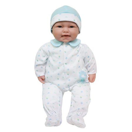 Photo 1 of Caucasian 20-inch Large Soft Body Baby Doll | JC Toys - La Baby | Washable |Removable Blue Outfit w/ Hat and Pacifier| For Children 2 Years +