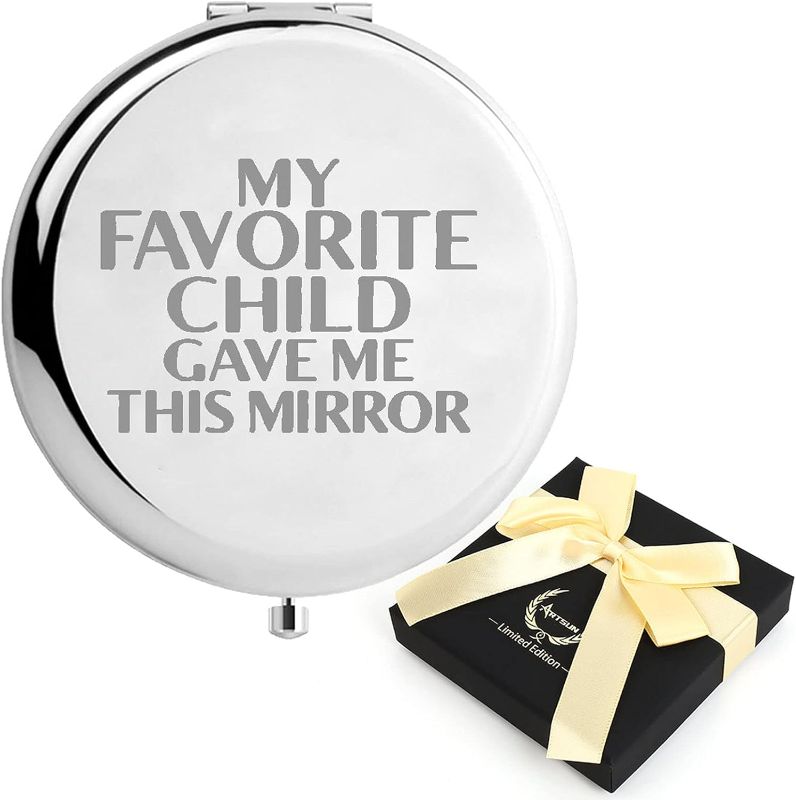 Photo 1 of Gifts for Mom from Daughter Mom Birthday Gifts from Daughter or Son Present for Mother's Day?Funny Gifts for Moms?Grandma?Travel Makeup Mirrors
 