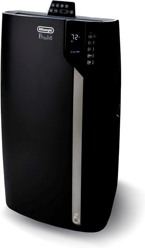 Photo 1 of De'Longhi Black Portable Air Cooler with Remote Control and Dehumidifier
