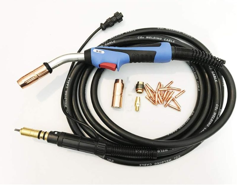 Photo 1 of 250A Mig Welding Gun fits Miller M25 M-25 Millermatic 200, 210, 212, 250, 250X, 251, 252, and Vintage (15ft .045 Kit)
