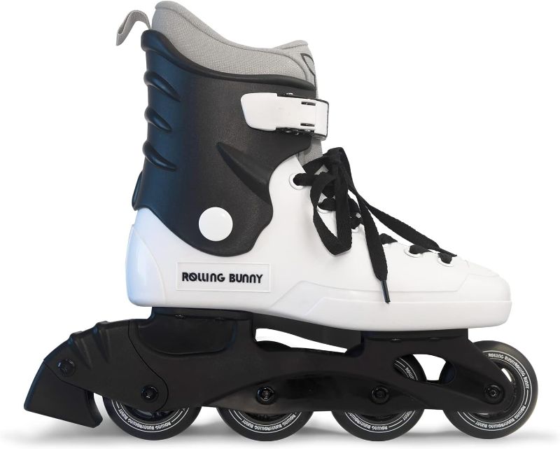 Photo 1 of Inline Skates for Women Girls - Fitness Inline Skates for Outdoor and Indoor, with Durable Outer Shell and Ankle Support, ABEC-7 Bearings, Solid and Comfortable - BK38
