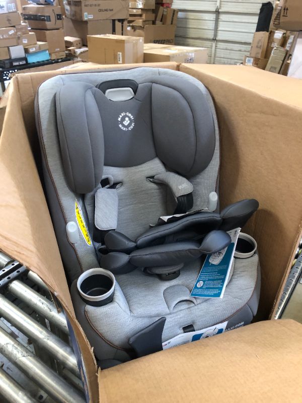 Photo 2 of Maxi-Cosi Pria Max All-in-One Convertible Car Seat, Rear-Facing, from 4-40 pounds; Forward-Facing to 65 pounds; and up to 100 pounds in Booster Mode, Urban Wonder - PureCosi