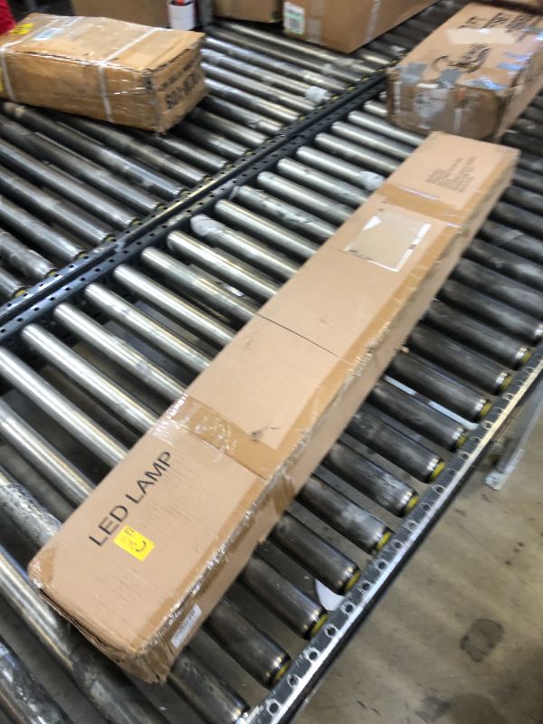 Photo 1 of Tycholite Dimmable 4FT LED Kitchen Puff Ceiling Lights, 40W, 4800LM, 4000K, 4 Foot LED Linear Fixture 48 Inch Flush Mount LED Wraparound Shop Light for Garage, Office, Fluorescent Tube Replacement 4ft-6"