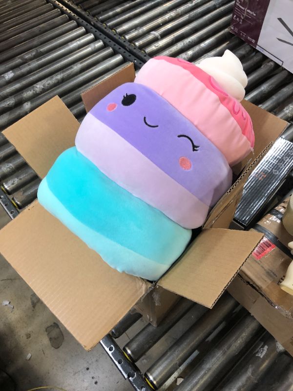 Photo 2 of Squishmallows Original 14-Inch Peony Unicorn Pancakes with Whipped Cream - Official Jazwares Large Plush