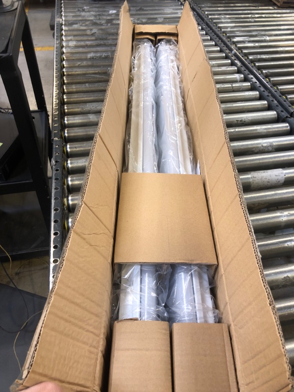 Photo 1 of ANTLUX 4ft LED Flush Mount Linear Lights 40W 4500lm Kitchen Light Fixtures, 4000K, 4 Foot led Kitchen Ceiling Light fixtures for Living Room, Laundry, Replace for Fluorescent Version 2 Pack 6 inch wide