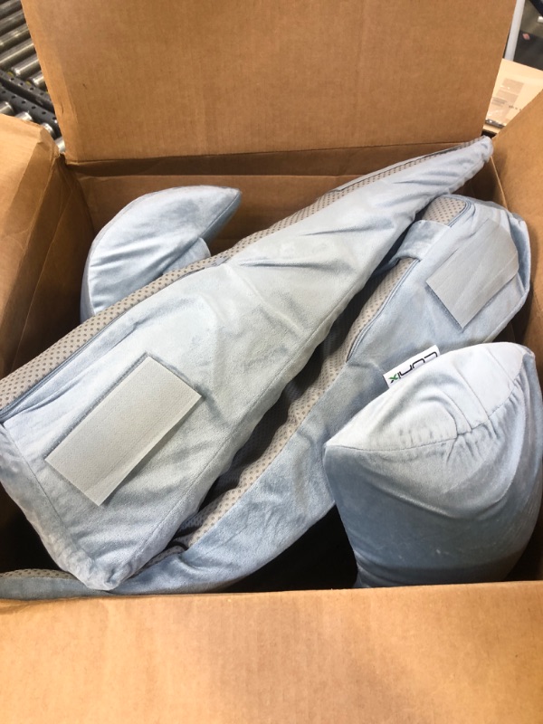 Photo 1 of wedge pillow blue 