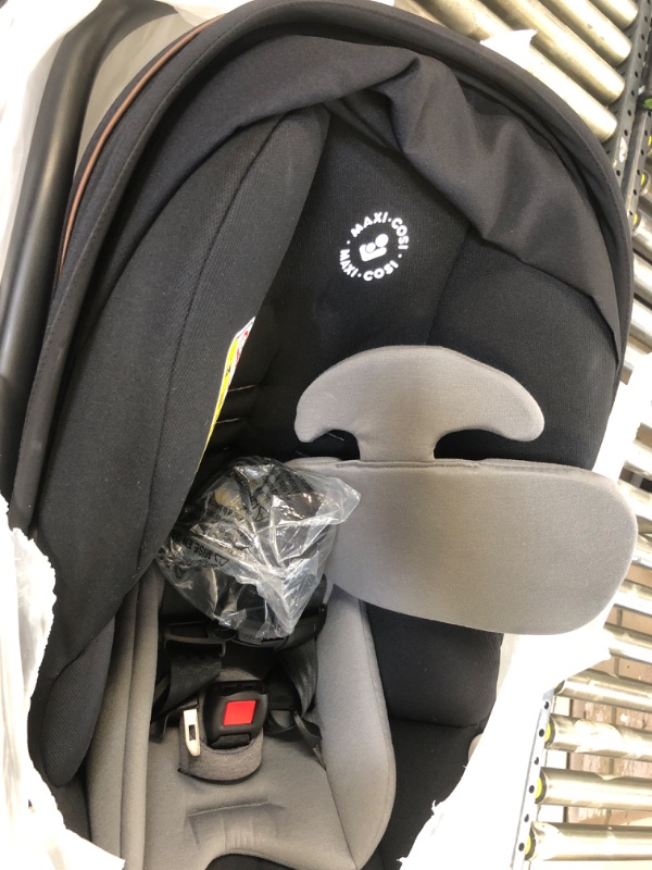 Photo 4 of Maxi-Cosi Maxi-Cosi Mico Luxe Infant Car Seat, Rear-Facing for Babies from 4–30 lbs and up to 32”, Midnight Glow
