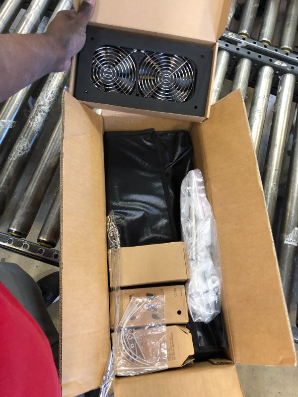 Photo 1 of DIY Enclosure with Cooling Fan for DIY Shoe Icing Box Make Yellow/Oxidized Soles Icey/White Again or Making DIY 3D Printer Curing Enclosure Curing Station (Without Lamp) Without light source