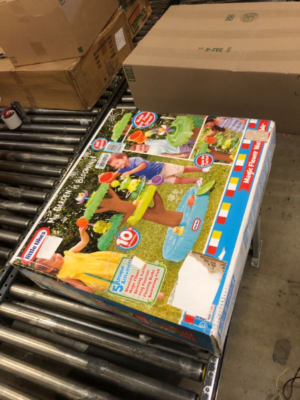 Photo 1 of **MISSING PARTS, FINAL SALE** Little Tikes Magic Flower Water Table with Blooming Flower and Accessories