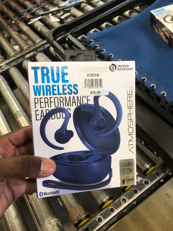 Photo 3 of Lifestyle Advanced Atmosphere True Wireless Performance Bluetooth Earbuds
