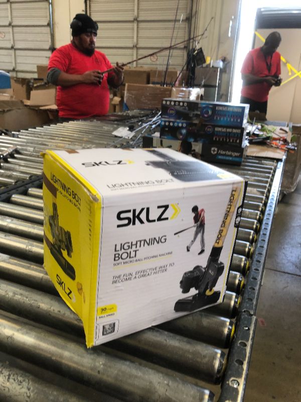 Photo 1 of SKLZ Lightning Bolt Baseball Pitching Machine Lightning Bolt Pro