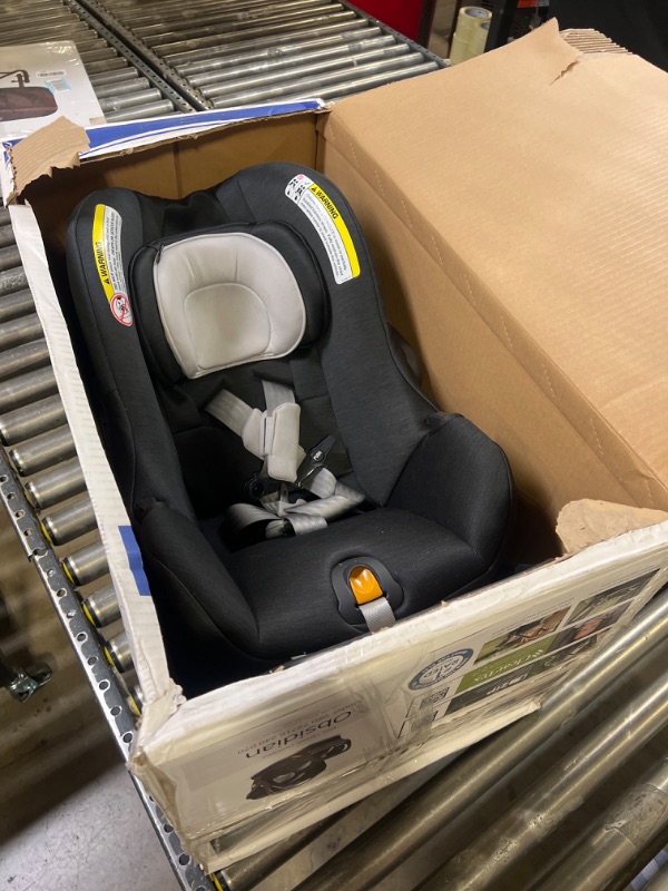 Photo 2 of Chicco KeyFit 35 Zip ClearTex Infant Car Seat - Obsidian | Black Obsidian KeyFit 35 with Zip Privacy Shield