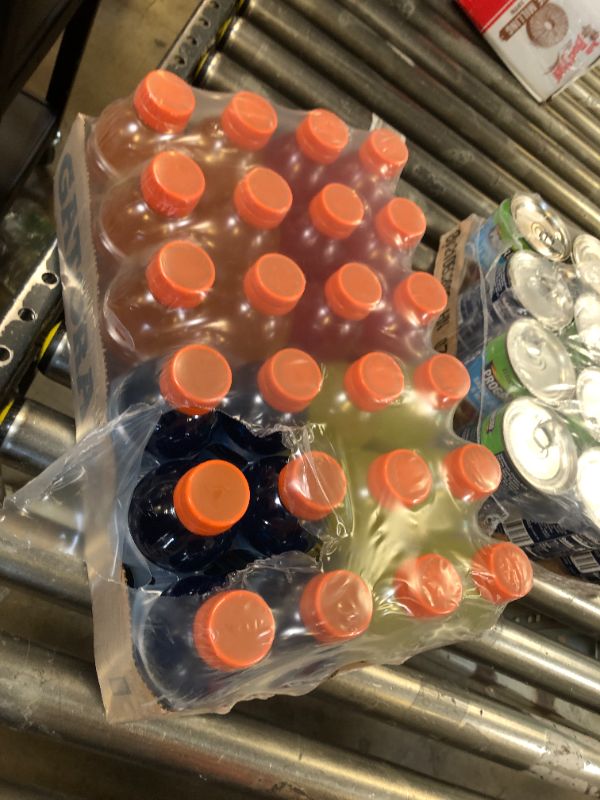 Photo 1 of 24pc small gatorades - four color/flavors