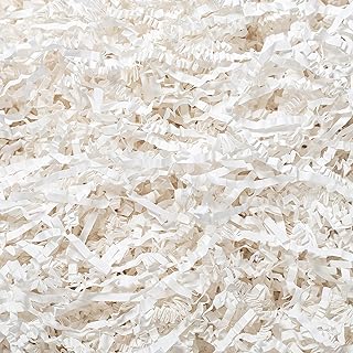 Photo 1 of Wowxyz 2 LB Crinkle Cut Paper Shred White Crinkle Paper Shredded Paper for Gift Baskets - Gift Box Filler - Confetti Paper Shreds Stuffing for Birthday, Holiday Gift Packaging Wrapping https://a.co/d/8AOWto0