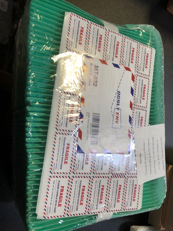 Photo 1 of DGSLTENV 6x9" Teal Bubble Mailers (50-Pack) 6x9" 50PCS