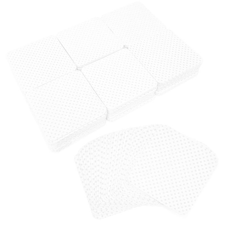 Photo 1 of 1000 Pcs Lint Free Nail Wipes, Non Woven Fabric Lash Glue Wipes Eyelash Extension Glue Wipes for Eyelash Extension Glue and Nail Polish Bottle (White)
