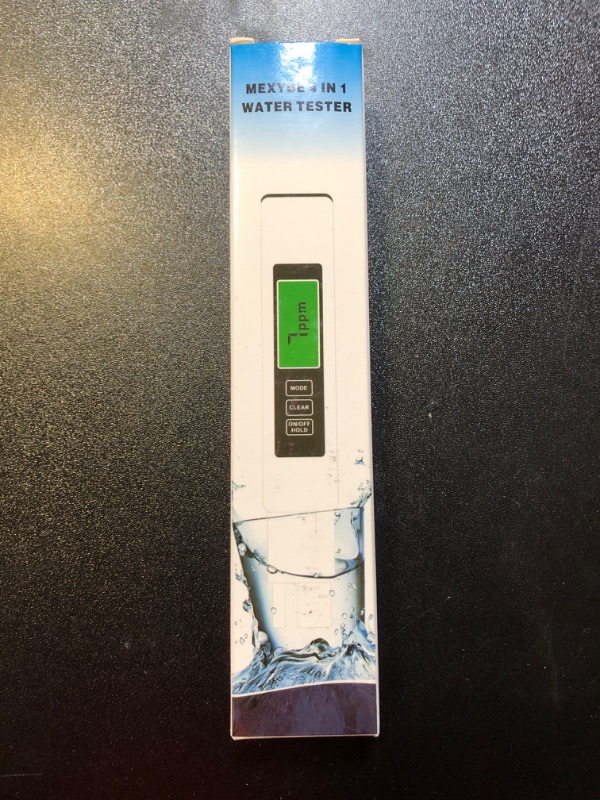 Photo 2 of 2024 All-New 4 in 1 Tds Meter Digital Water Tester - Accurate and Reliable TDS EC & Temperature(°C,°F) Meter - 0-9990ppm - Professional Testing for Drinking Water, RO/DI System, Aquariums, Pool, etc. White