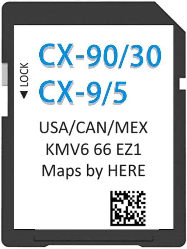 Photo 1 of Latest Navigation SD Card Map KMV6 66 EZ1 USA/CAN/MEX Fits 2024 CX-90 CX-5 CX-30 CX-9 
