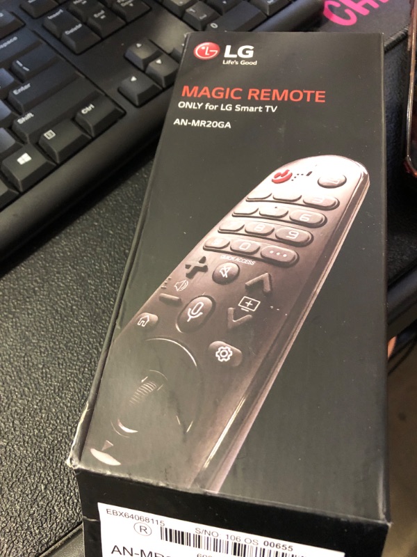 Photo 2 of Maicrogear Maicrogear Remote Control Compatible for LG Magic Remote Enabled with AI Voice Commands (AN-MR19BA)