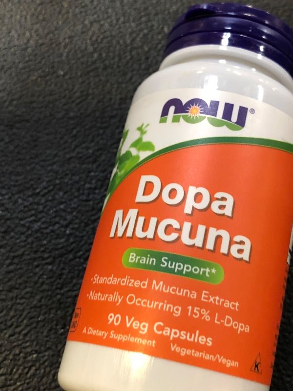 Photo 2 of DOPA Mucuna 90 Vcaps by Now 07-25 