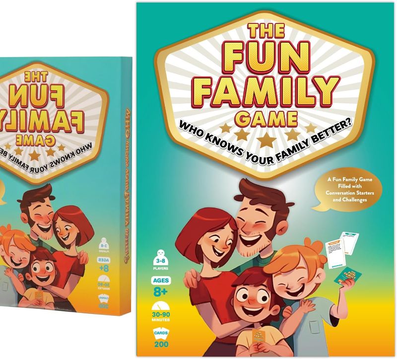 Photo 1 of A Fun Family Game - Wholly Filled with Conversation Starters and Challenges
 