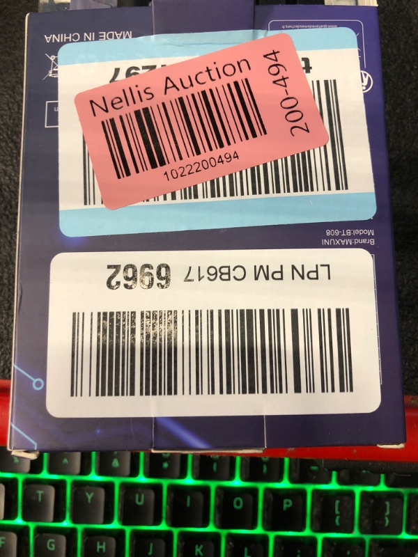 Photo 2 of Bluetooth Adapter for PC 5.3, Maxuni USB Bluetooth Dongle 5.3 EDR Adapter for Laptop Keyboard Mouse Headsets Speakers, Long Range Bluetooth Supports Windows 11/10/8.1(Plug and Play)