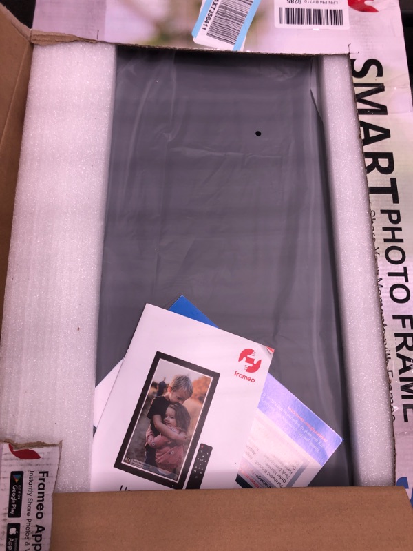 Photo 1 of FRAMEO 21.5 inch WiFi Digital Picture Frame Anti-Glare 1920x1080 FHD IPS Screen LCD Advertising Player,32GB storage,Support USB Drive/Mirco SD Card Extend Storage,Auto-Rotate,HDMI Input,Wall Mountable 21.5 inch FRAMEO