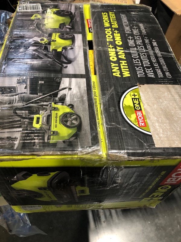 Photo 2 of ***FOR PARTS ONLY***
Ryobi 18 Volt ONE+ 6 Gal. Cordless Wet/Dry Vacuum (Tool Only) (Non-Retail Packaging)