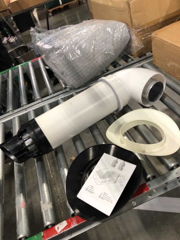 Photo 1 of 11.5" Horizontal Non-Condensing Vent Termination Kit w/ Elbow

