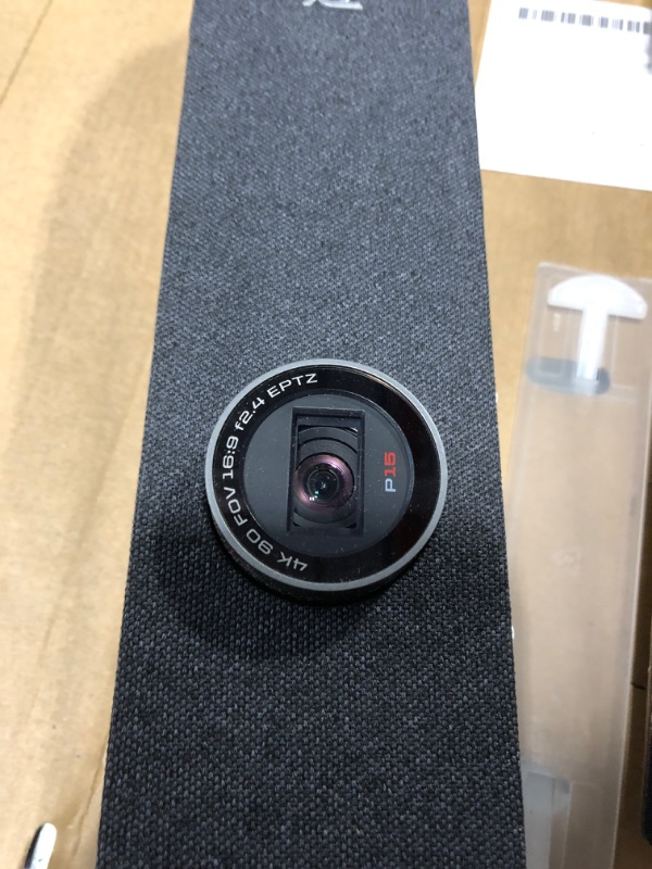 Photo 1 of Poly Studio P15 Personal Video Bar (Plantronics + Polycom) - 4K Video Quality - Camera, Microphones & Speaker Solution with Premium Audio & Video - Certified for Zoom and Teams Poly Studio P15 4K HD Webcam