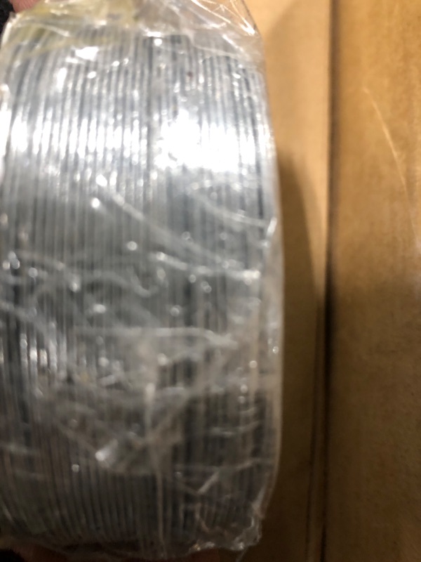 Photo 3 of 19 AWG (0.9mm) Galvanized Hobby Wire, 200 Feet Multi-Purpose Steel Wire Ideal for Crafts,DIY Projects,Fastening,Fixing Up Fences