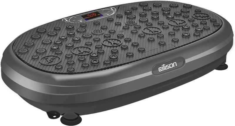 Photo 1 of EILISON FitMax 3D XL Vibration Plate Exercise Machine - Whole Body Workout Vibration Platform w/Loop Bands - Lymphatic Drainage Machine for Weight Loss, Shaping, Wellness, Recovery
