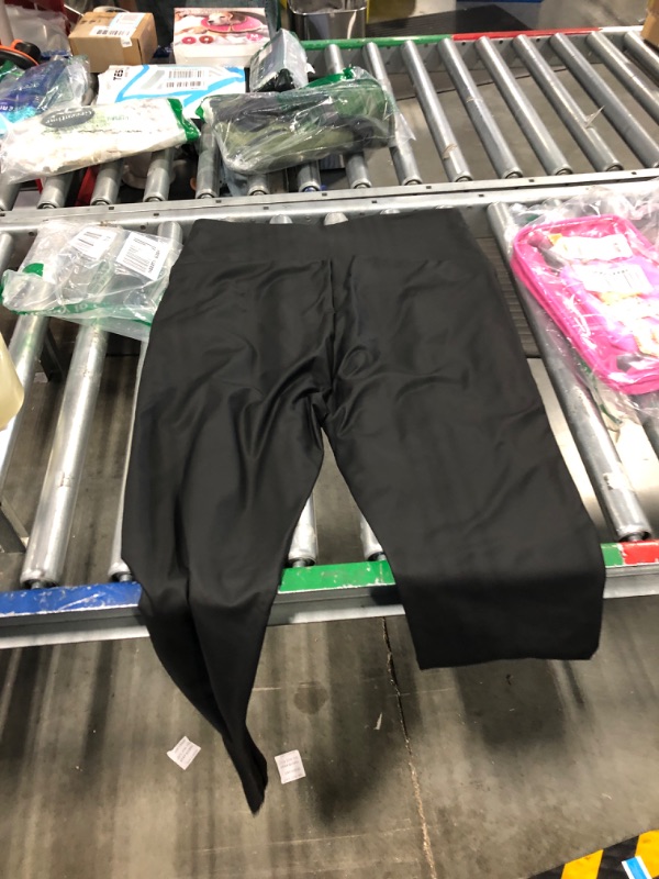 Photo 1 of FULLSOFT Faux Leather Leggings Pants for Women High Waisted Stretchy Pleather Pants with Fleece Lined Black Large