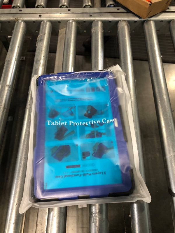 Photo 1 of HXCASEAC Lenovo Tab M10 Plus 3rd Gen Case 10.6 Inch with Screen Protector / 360 Rotating Hand Strap/Stand, 3-Layer Protective M10 Plus Tablet Case (TB-125FU TB-128FU TB-128XU) Cover 2022, Black Black M10 Plus 3rd 10.6 inch