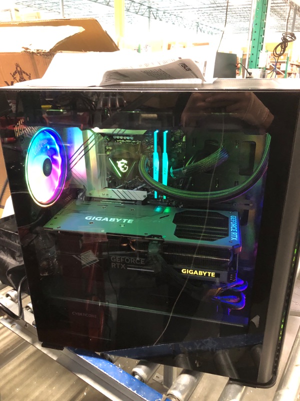 Photo 6 of **has passcode**--locked YEYIAN Odachi VR Gaming PC, AMD Ryzen 7 7800X3D 5.0 GHz, GeForce RTX 4070 12GB, 16GB DDR5 5600Mhz,1TB NVME SSD, 750W Gold PSU, WiFi & Win 11 Home 
