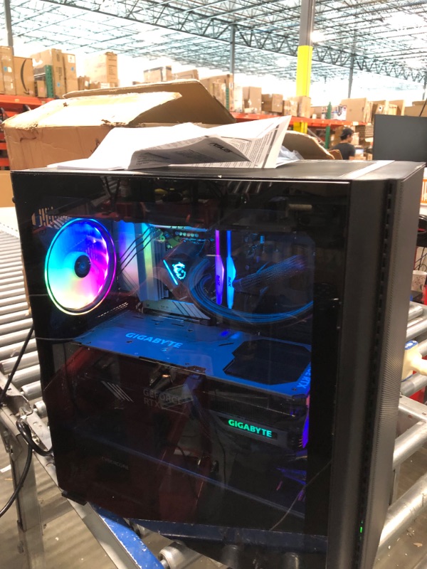 Photo 3 of **has passcode**--locked YEYIAN Odachi VR Gaming PC, AMD Ryzen 7 7800X3D 5.0 GHz, GeForce RTX 4070 12GB, 16GB DDR5 5600Mhz,1TB NVME SSD, 750W Gold PSU, WiFi & Win 11 Home 
