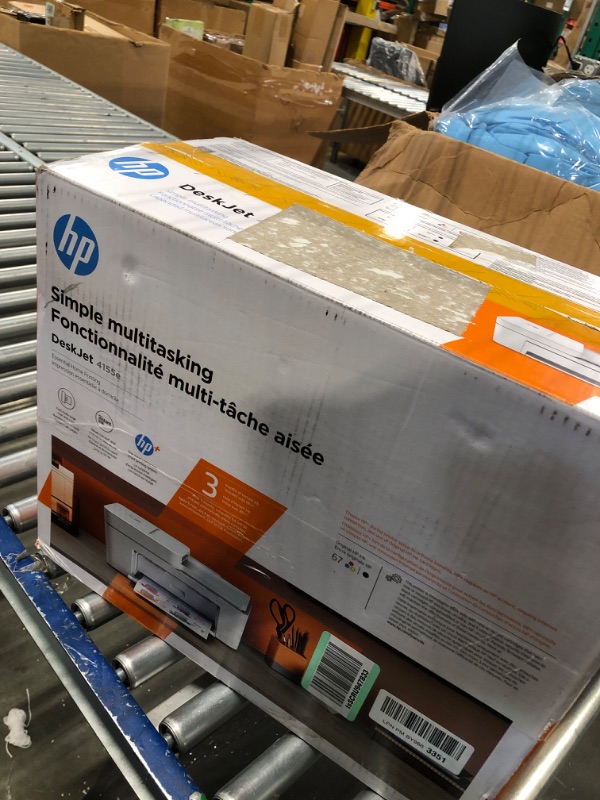 Photo 2 of HP DeskJet 4155e Wireless Color All-in-One Printer