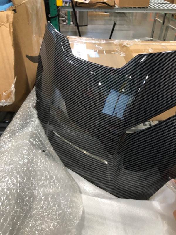 Photo 3 of CPOWACE Carbon Fiber Style Epic Hood Panel Compatible with 2019-2023 Can-Am Ryker & Ryker Rally Edition, Ryker 600 900 Epic Turbo Hood Scoop Accessories Replacement for 219400877