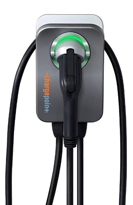 Photo 1 of ChargePoint - Home Flex Level 2 NEMA 14-50 Electric Vehicle (EV) Charger - Black
