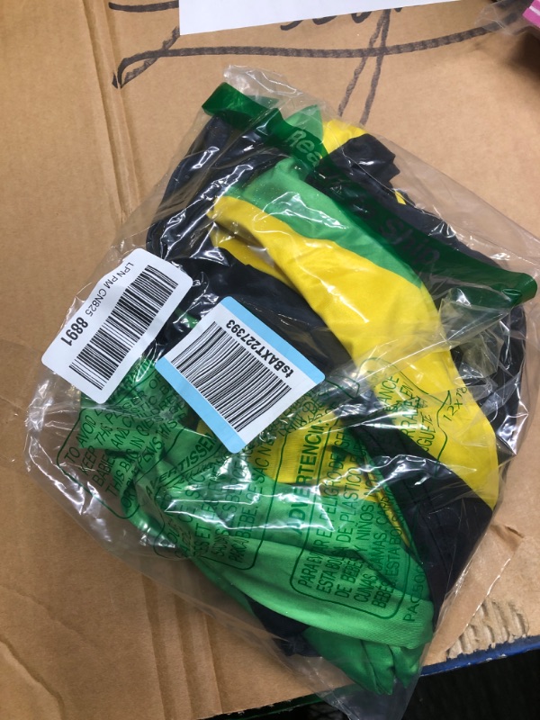 Photo 1 of ADuchessCos Cool Runnings Cosplay Costuem Jamaican Bobsled Team Skin Costume Bodysuit Skating Catsuit Large