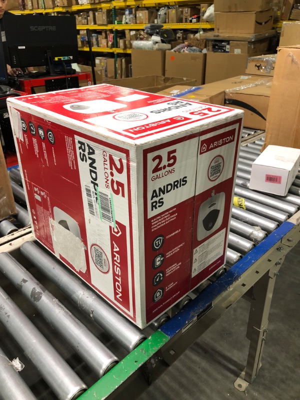 Photo 3 of *** factyory sealed**
Ariston Andris 2.5 Gallon 6-Year 120-Volt Corded Point of Use Mini-Tank Electric Water Heater