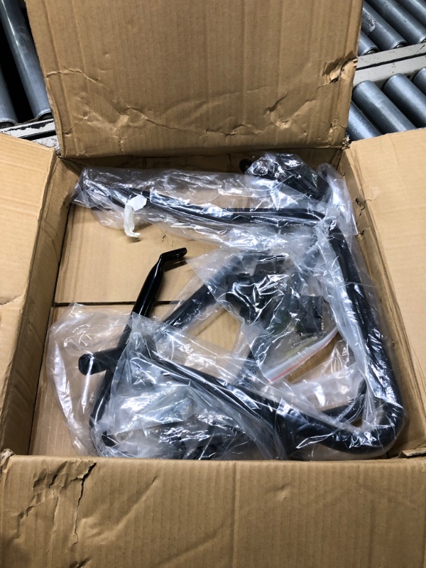 Photo 1 of ECOTRIC Saddlebag Bracket Guard Bars Compatible with 2014-2023 Harley Davidson Touring Street Road Glide FLH Saddle Bags Guard Mount Black