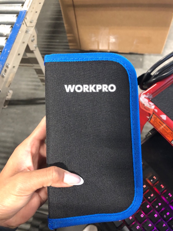 Photo 1 of WORKPRO 10-Piece Precision Screwdriver Set with Pouch, Phillips, Slotted, Torx Star, Magnetic Screwdriver Repair Tool Kit, Non-Slip Grip, for Eyeglass, Watch, Computer, Laptop, Phone